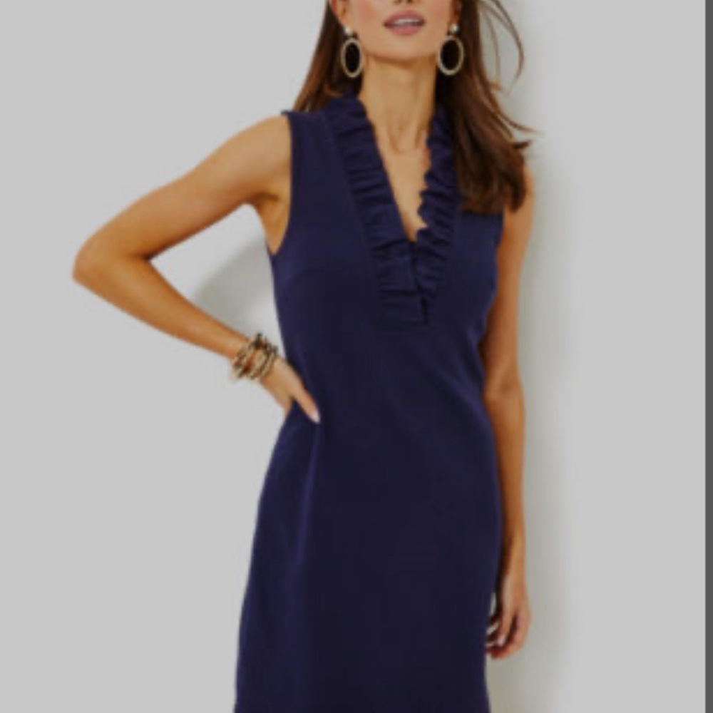 Lilly Pulitzer Tisbury Shift Dress - Navy